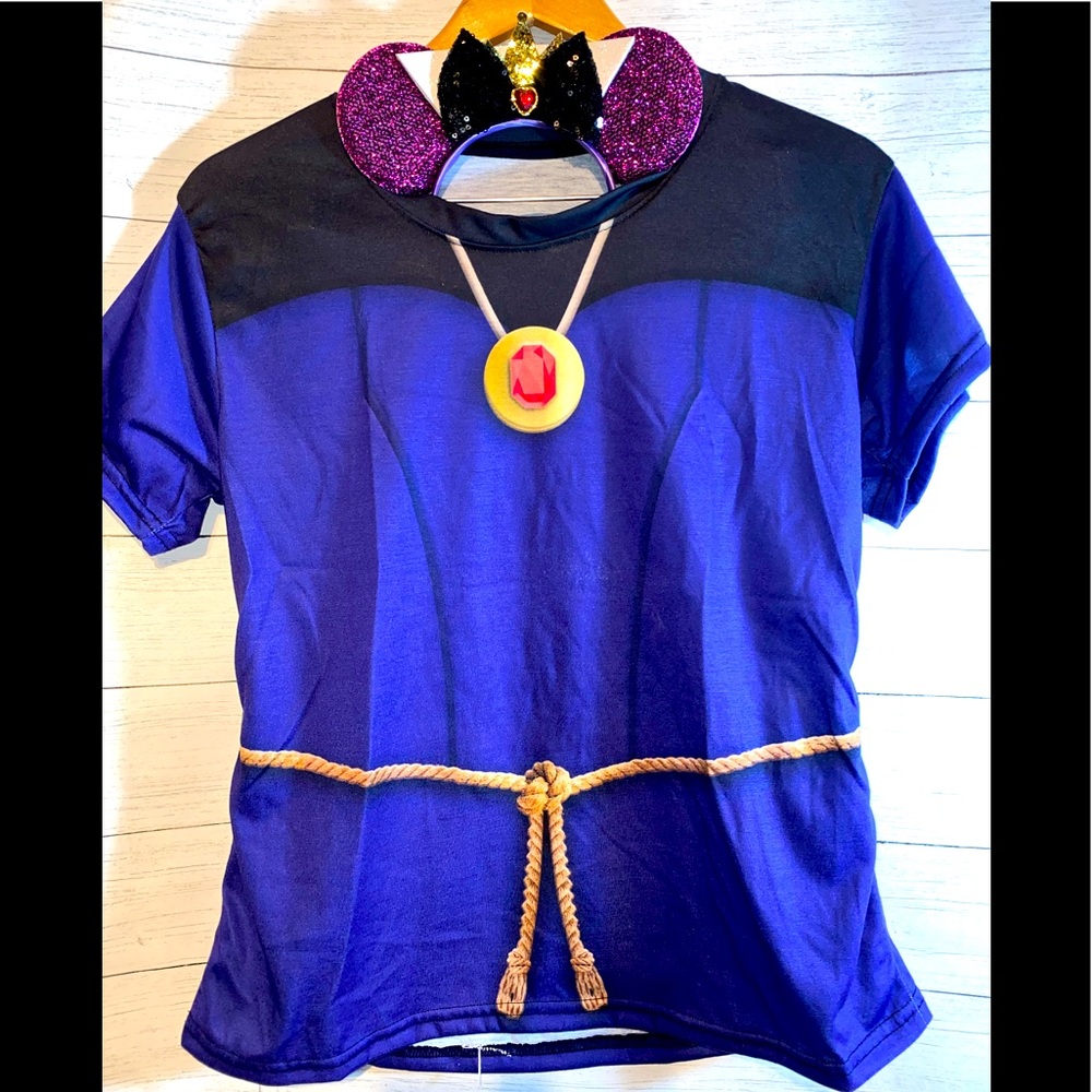 Evil Queen Top & Ear disney inspired run disney